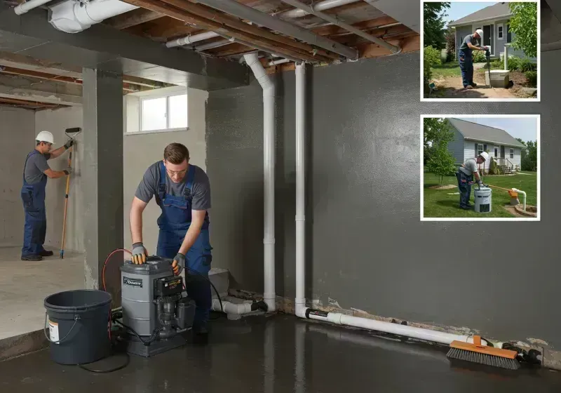 Basement Waterproofing and Flood Prevention process in Chelsea, OK